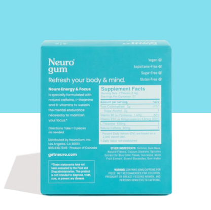 Energy & Focus Gum - The Best Ally For Your Day To Day