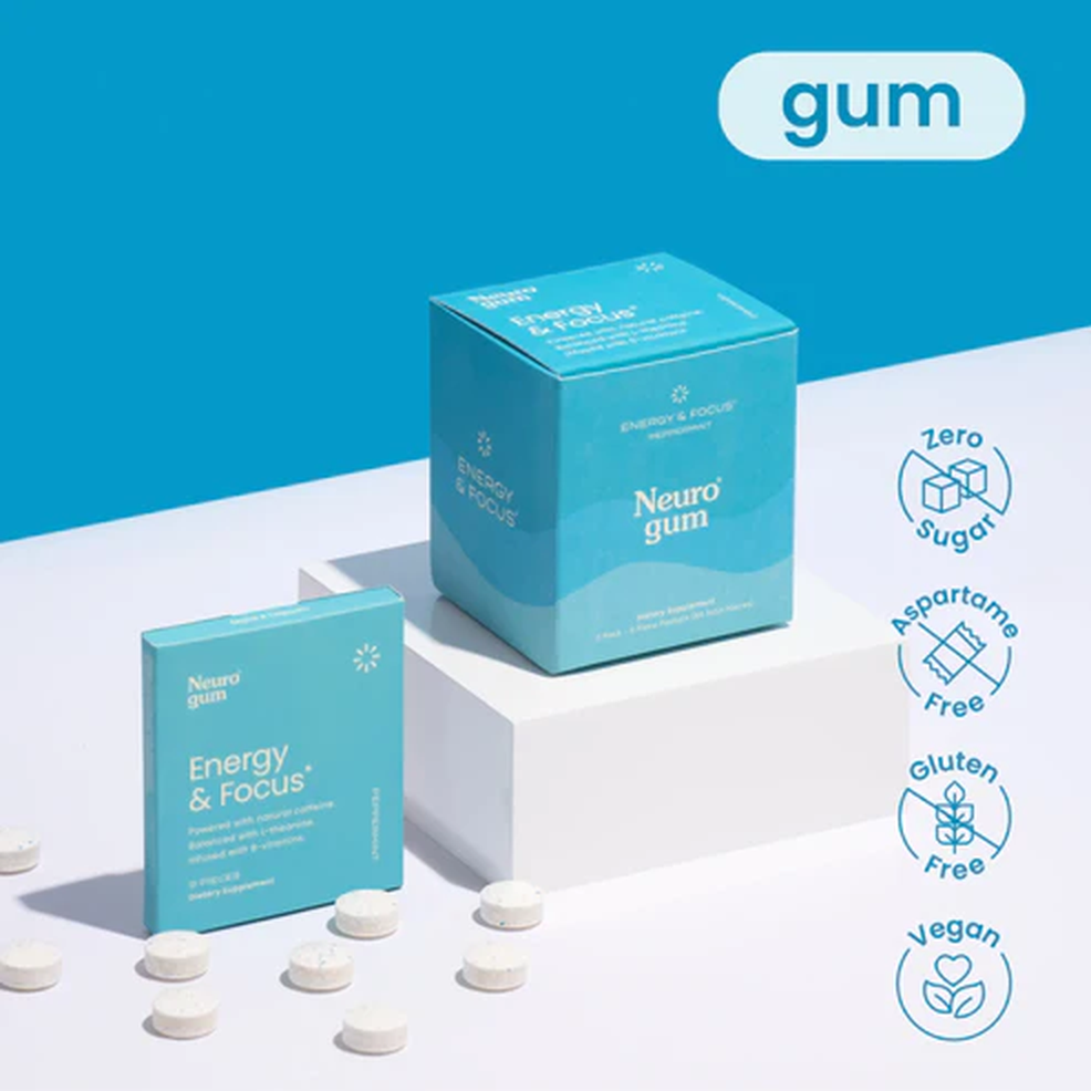 Energy & Focus Gum - The Best Ally For Your Day To Day